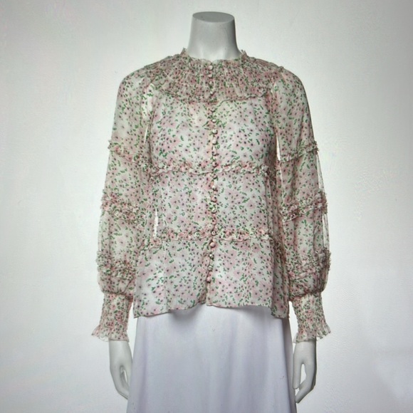 Alice + Olivia Tops - Alice + Olivia Floral Top